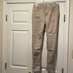 Super High Rise Khakis From Old Navy